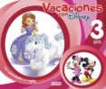 VACACIONES CON DISNEY 3 AOS CON ACTIVIDADES EN INGLES di VV.AA. 