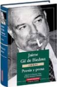POESIA Y PROSA de GIL DE BIEDMA, JAIME 
