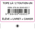 Portada de TOPE LA! 2 TOUT EN UN ELEVE+CAH+LIV+COD