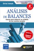 Analisis De Balances: Claves Para Elaborar Un Analisis De Las Cue Ntas - Bresca (profit Editorial)