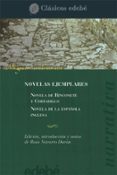 NOVELAS EJEMPLARES de CERVANTES SAAVEDRA, MIGUEL DE 