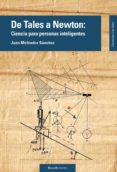 DE TALES A NEWTON di MELENDEZ SANCHEZ, JUAN 