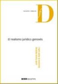 EL REALISMO JURIDICO GENOVES de FERRER BELTRAN, JORDI 