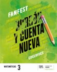 Portada de Matemáticas 3º Primaria Proyecto Fanfest