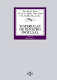 MATERIALES DE DERECHO PROCESAL (T. III: PROCESO PENAL) de PEREZ MARIN, MARIA DE LOS ANGELES  MARTIN RIOS, MARIA DEL PILAR 