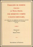 COLECCION DE ESCRITOS PUBLICADOS EN NUEVA ESPAA POR DIFERENTES C UERPOS Y SUGETOS PARTICULARES de PESET, MARIANO 