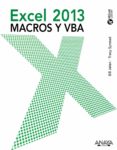 EXCEL 2013. MACROS Y VBA de JELEN, BILL  SYRSTAD, TRACY 