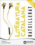 Portada de Literatura Catalana 2º Batxillerat Carme Karr Cataluña / Islas Balears