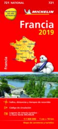 FRANCIA 2019 (MAPA NATIONAL MICHELIN) di VV.AA. 