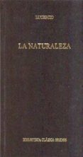 LA NATURALEZA de LUCRECIO 