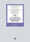 LECCIONES DE DERECHO PRIVADO: TOMO I (VOLUMEN 2): DERECHO DE LA PERSONA de RIVERA FERNANDEZ, MANUEL 