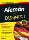 ALEMAN PARA DUMMIES de CHRISTENSEN, PAULINA  FOX, ANNE 