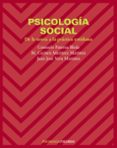 PSICOLOGIA SOCIAL: DE LA TEORIA A LA PRACTICA COTIDIANA de PATERNA BLEDA, CONSUELO  MARTINEZ MARTINEZ, M. CARMEN  VERA MARTINEZ, JUAN JOSE 