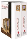 ESTUCHE OBRAS COMPLETAS CERVANTES VOLS. I Y II de CERVANTES SAAVEDRA, MIGUEL DE 