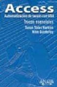 ACCESS. AUTOMATIZACION DE TAREAS CON VBA de SALES HARKINS, SUSAN  GUNDERLOY, MIKE 