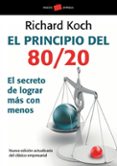 EL PRINCIPIO DEL 80/20 de KOCH, RICHARD 