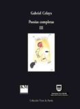POESIAS COMPLETAS III de CELAYA, GABRIEL 
