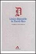 LEXICO DISPONIBLE DE PUERTO RICO de LOPEZ MORALES, HUMBERTO 