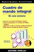 CUADRO DE MANDO INTEGRAL EN UNA SEMANA di BOURNE, MIKE  BOURNE, PIPPA 