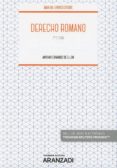 DERECHO ROMANO (2 ED.) de FERNANDEZ DE BUJAN, ANTONIO 