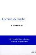 LECCION DE VUELO (VII PREMIO NUEVOS NARRADORES DE OPERA PRIMA) de GUTIERREZ RUBIO, JAVIER 