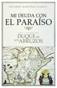MI DEUDA CON EL PARAISO de MARTINEZ LLORCA, RICARDO 
