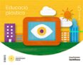 Portada de Educacio Plastica 5º Educacio Primaria Construim Móns Cataluña / Illes