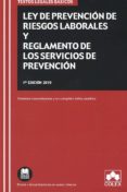 LEY DE PREVENCIN DE RIESGOS LABORALES Y REGLAMENTO DE LOS SERVICIOS DE PREVENCIN di VV.AA. 