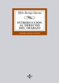 INTRODUCCION AL DERECHO DEL TRABAJO (23 ED.) de BORRAJO DACRUZ, EFREN 
