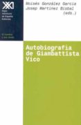 AUTOBIOGRAFIA DE GIAMBATTISTA VICO de GONZALEZ GARCIA, MOISES 
