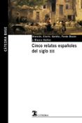 CINCO RELATOS ESPAOLES DEL SIGLO XIX di VV.AA. 