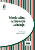 INTRODUCCION A LA PSICOLOGIA DEL TRABAJO de PEIRO SILLA, JOSE MARIA 