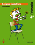 Portada de Lengua Castellana. Construïm Ed 2015 4º Educacion Primaria