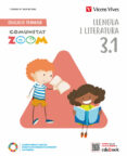 Portada de Llengua I Literatura 3º Educacion Primaria Trim. Zoom Valencia
