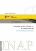 REFORMA DE LA GESTION PUBLICA: UN ANALISIS COMPARADO di VV.AA. 