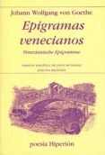 EPIGRAMAS VENECIANOS de GOETHE, JOHANN WOLFGANG VON 