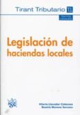 LEGISLACIN DE HACIENDAS LOCALES de LLAVADOR CISTERNES, HILARIO 