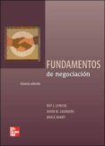FUNDAMENTOS DE NEGOCIACION de LEWICKI, ROY J. 