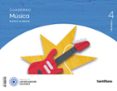 Portada de Musica 4º Educacion Primaria Cuaderno Nuevo Acordes Construyendo Mundo