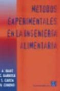 METODOS EXPERIMENTALES EN LA INGENIERIA ALIMENTARIA di VV.AA
