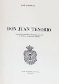 DON JUAN TENORIO de ZORRILLA, JOSE 