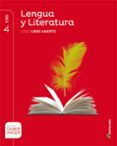 Portada de Lengua y Literatura 4º ESO Libro Abierto Saber Hacer Ed 2016