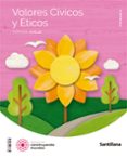 Portada de Educacion Valores Civicos 5º Educacion Primaria Construyendo Mundos Ca