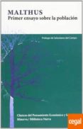 PRIMER ENSAYO SOBRE LA POBLACION di MALTHUS, THOMAS ROBERT 