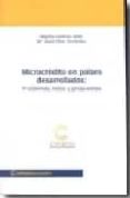 MICROCREDITO EN PAISES DESARROLLADOS: PROBLEMAS, RETOS Y PROPUEST AS de GUTIERREZ NIETO, BEGOA  PEREZ FERNANDEZ, MARIA JESUS 