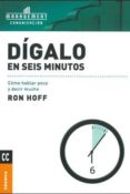 DGALO EN SEIS MINUTOS di HOFF, RON 