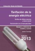 TARIFACION DE LA ENERGIA ELECTRICA di CORNEJO, JAVIER 
