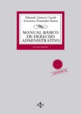 MANUAL BASICO DE DERECHO ADMINISTRATIVO (10 ED) de GAMERO CASADO, EDUARDO 