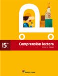 Portada de Fichas Comprension Lectora 5º Primaria Ed 2013 Cast