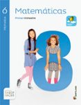Portada de Matematicas 6º Primaria Saber Hacer Trimestral Ed 2015 Cast